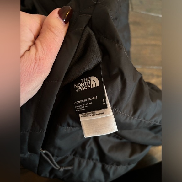 THE NORTH FACE MossBud Vest Reversible Vest Black and Gray Size Small - Picture 4 of 6